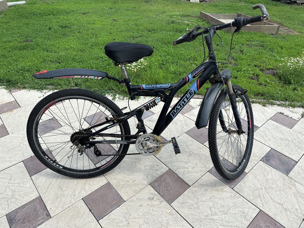 Велосипед для взрослых battle multi speed spark