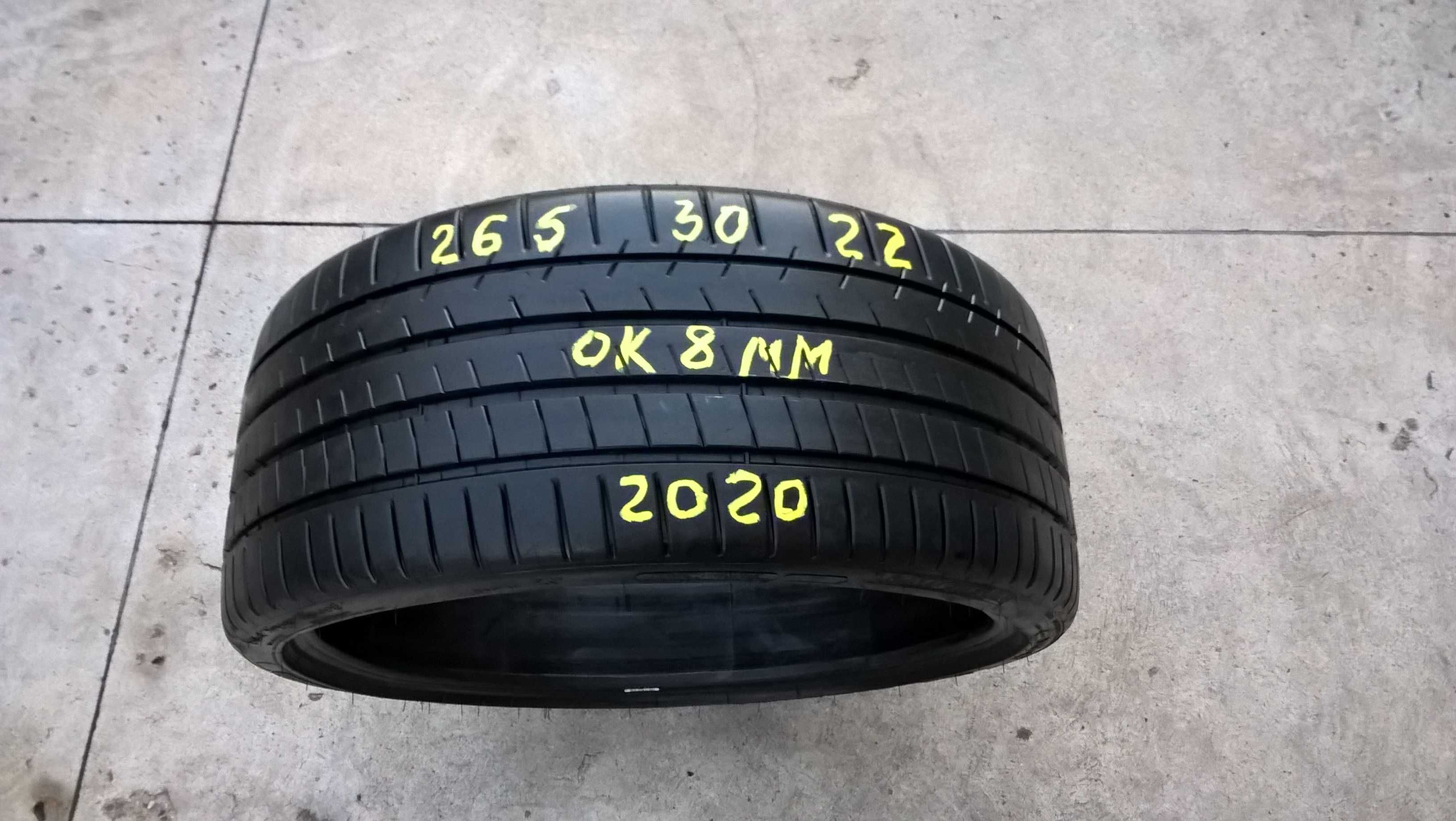 O anvelopa vara 265 30 22 michelin pilot super sport 8 mm dot 2020