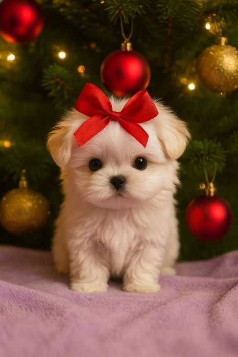 Bichon maltez mini toy