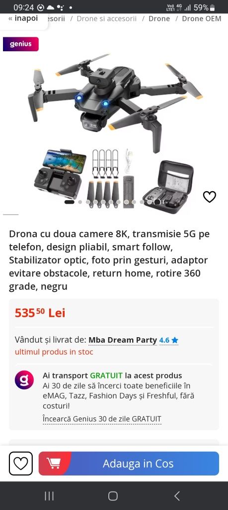 De vânzare drona „drone”