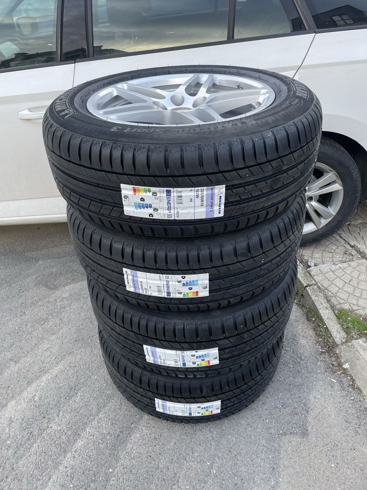 4бр.нови гуми пакет Michelin Latitude sport 3 235/60/18 и 255/55/18