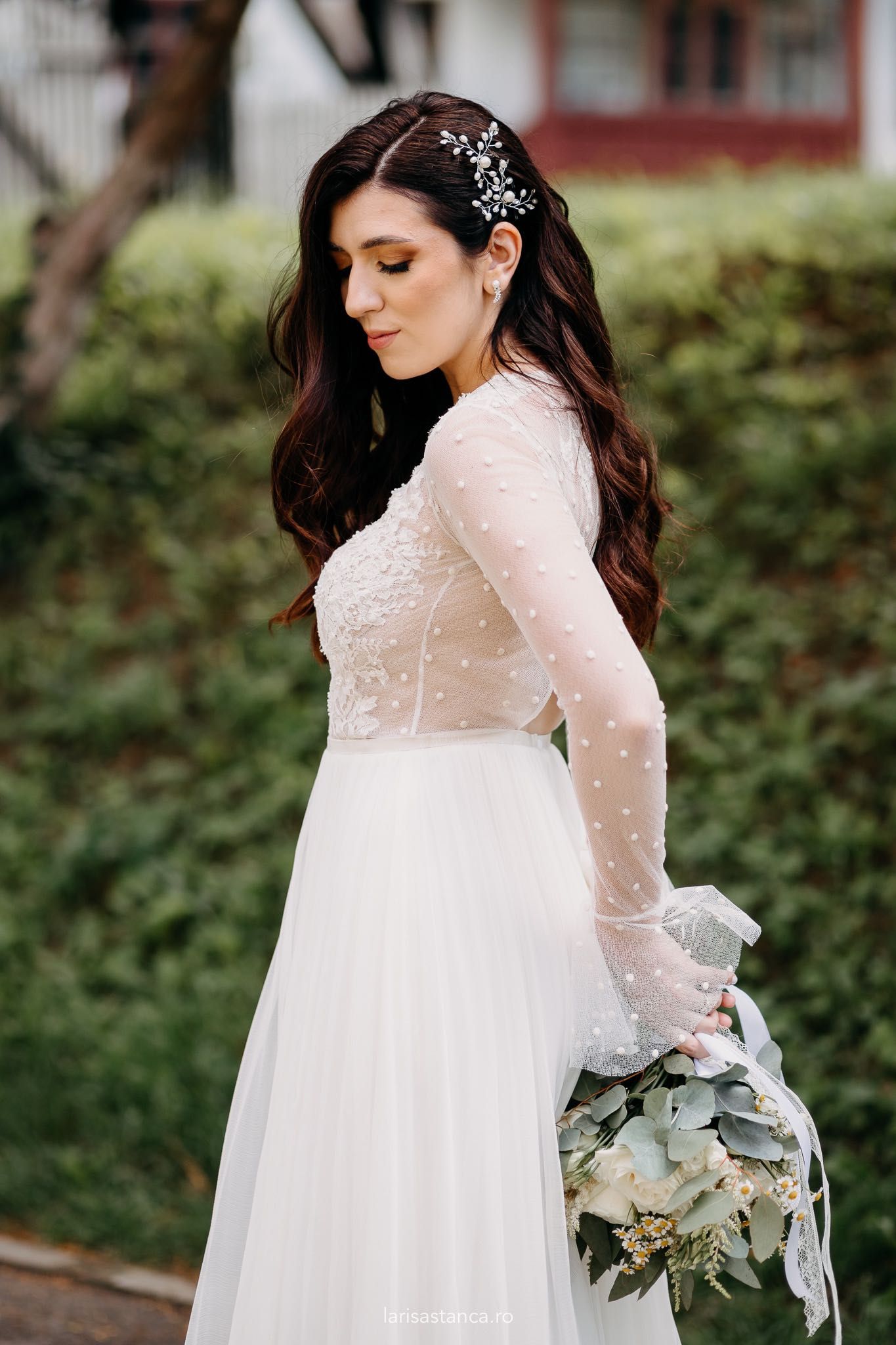 Rochie mireasă mătase Divine atelier
