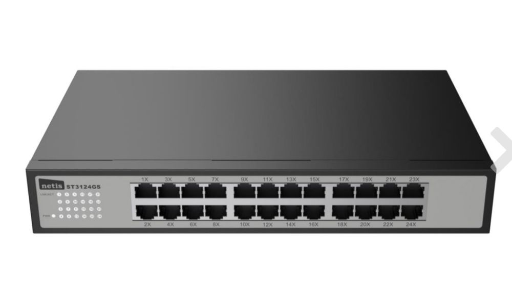Switch Hub Коммутатор 24 портовый Гигабитный
