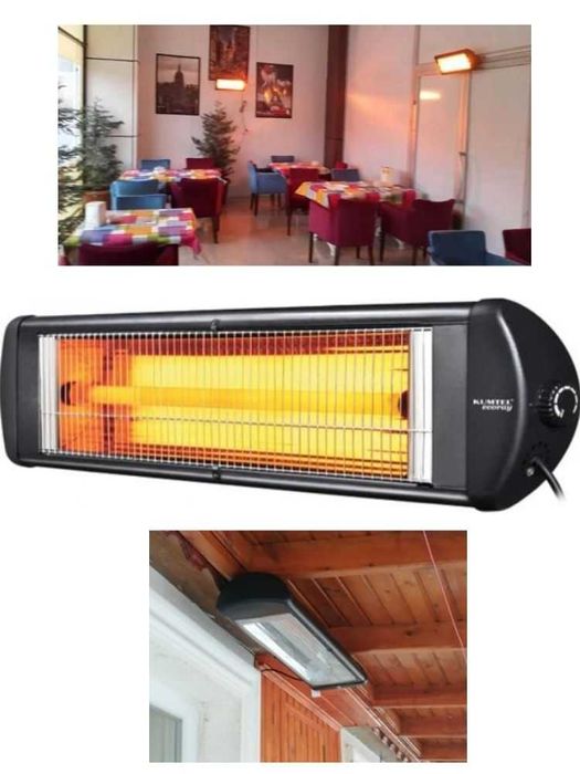 radiator camping terasa aer liber puternic suport de perete inclus