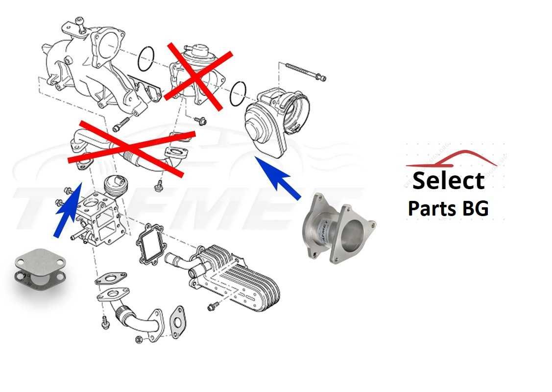 ЕГР EGR Delete Racepipe Race pipe 1.9 2.0 TDI AXR BKC BKD AZV