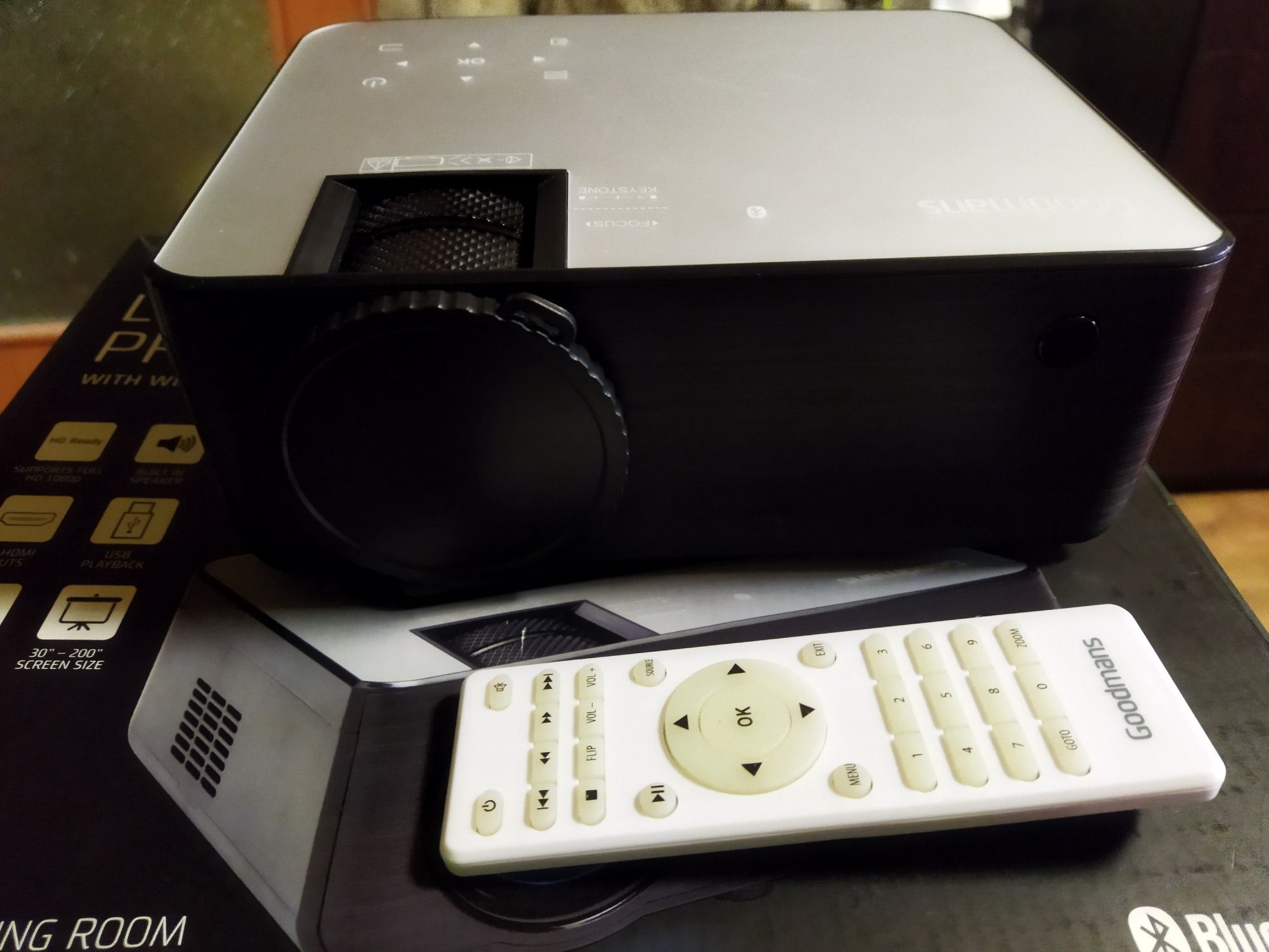 LED Projector Bluetooth