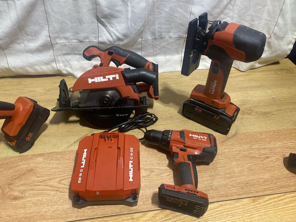 Hilti nuron sf6+hde500+sjt6+sc6wl 3000 ron toate