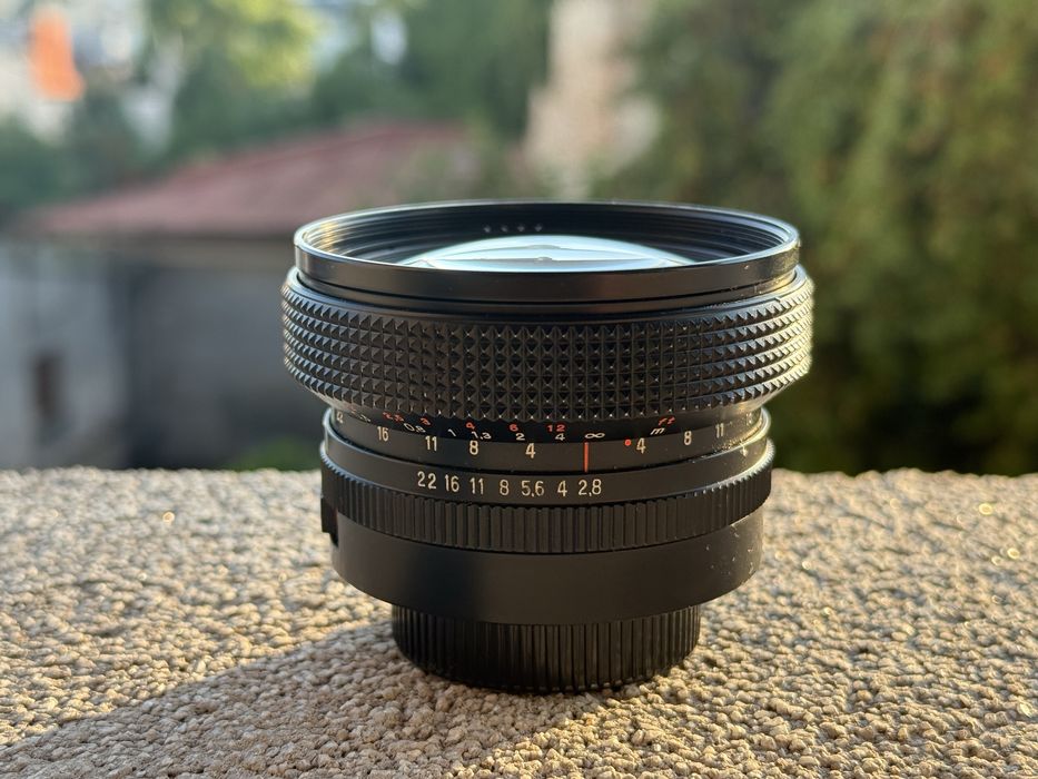 Flektogon 20mm f2.8 red MC Carl Zeiss Jena