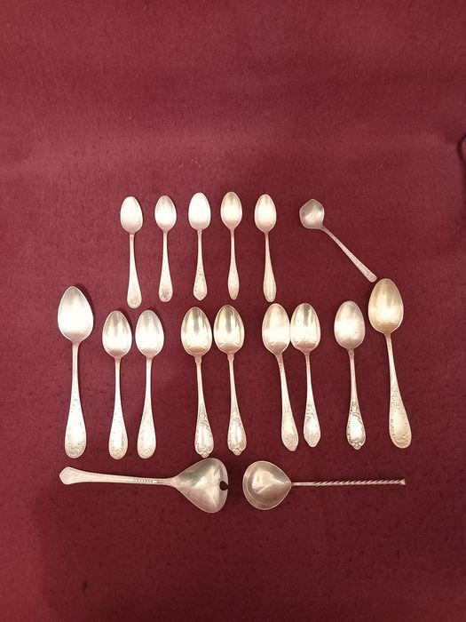 Мельхиоровые ложки СССР.