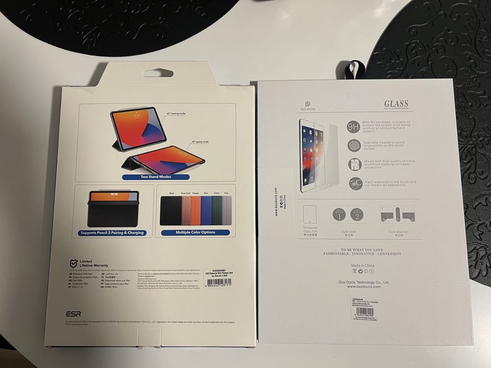 Husa + Folie Sticla Ipad Air 2020