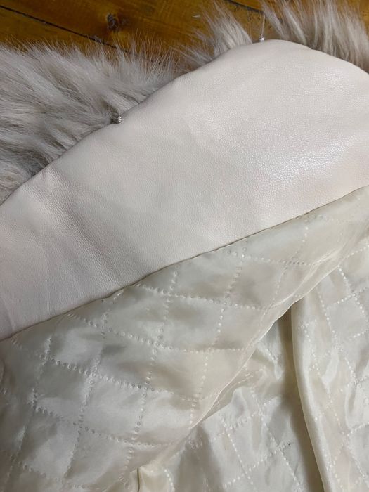 Елегантно палтенце 2 бр кафяво и бежово