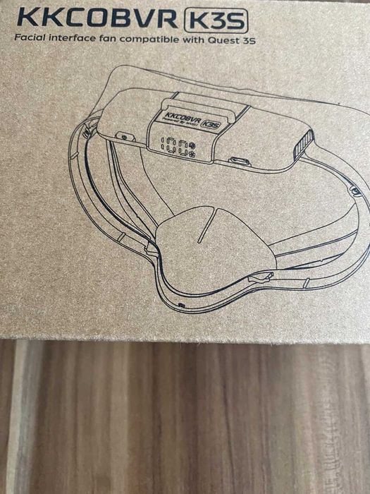 KKCOBVR K3S вентилатор за Meta Quest 3S, облекчава замъгляването