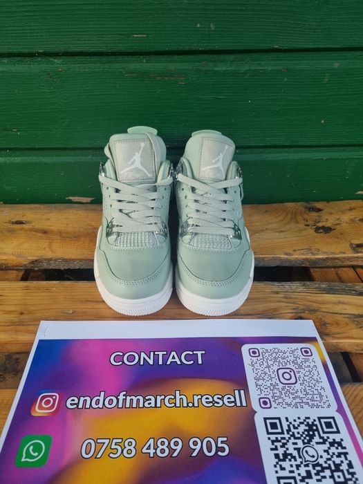 Nike Jordan 4 Seafoam (marimi: 36,37,38,39)