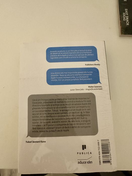 Apple dupa Steve Jobs - Yukari Iwatani Kane