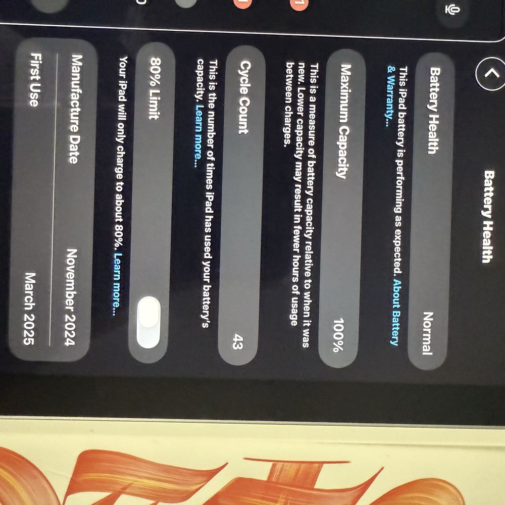 Apple ipad mini 7 128 gb + apple pencil pro + husa apple smart folio