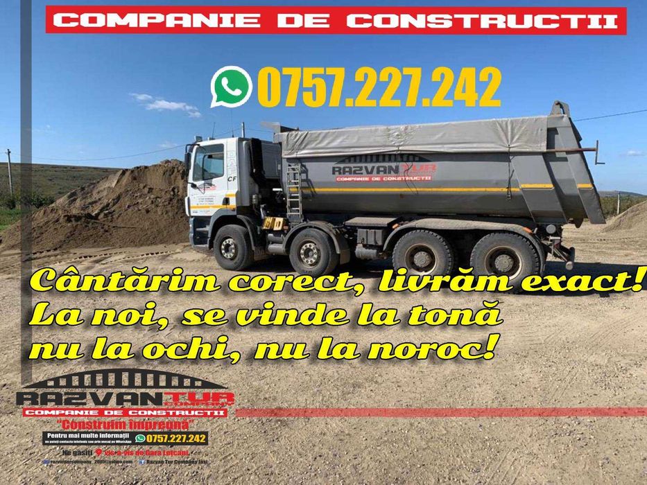 Sort 0-63 concasat de cariera ( roca de munte)