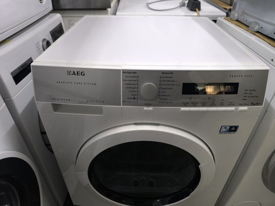Сушилня AEG T77689IH3 - 8кг. термопомпа А+++ Топ Оферта.