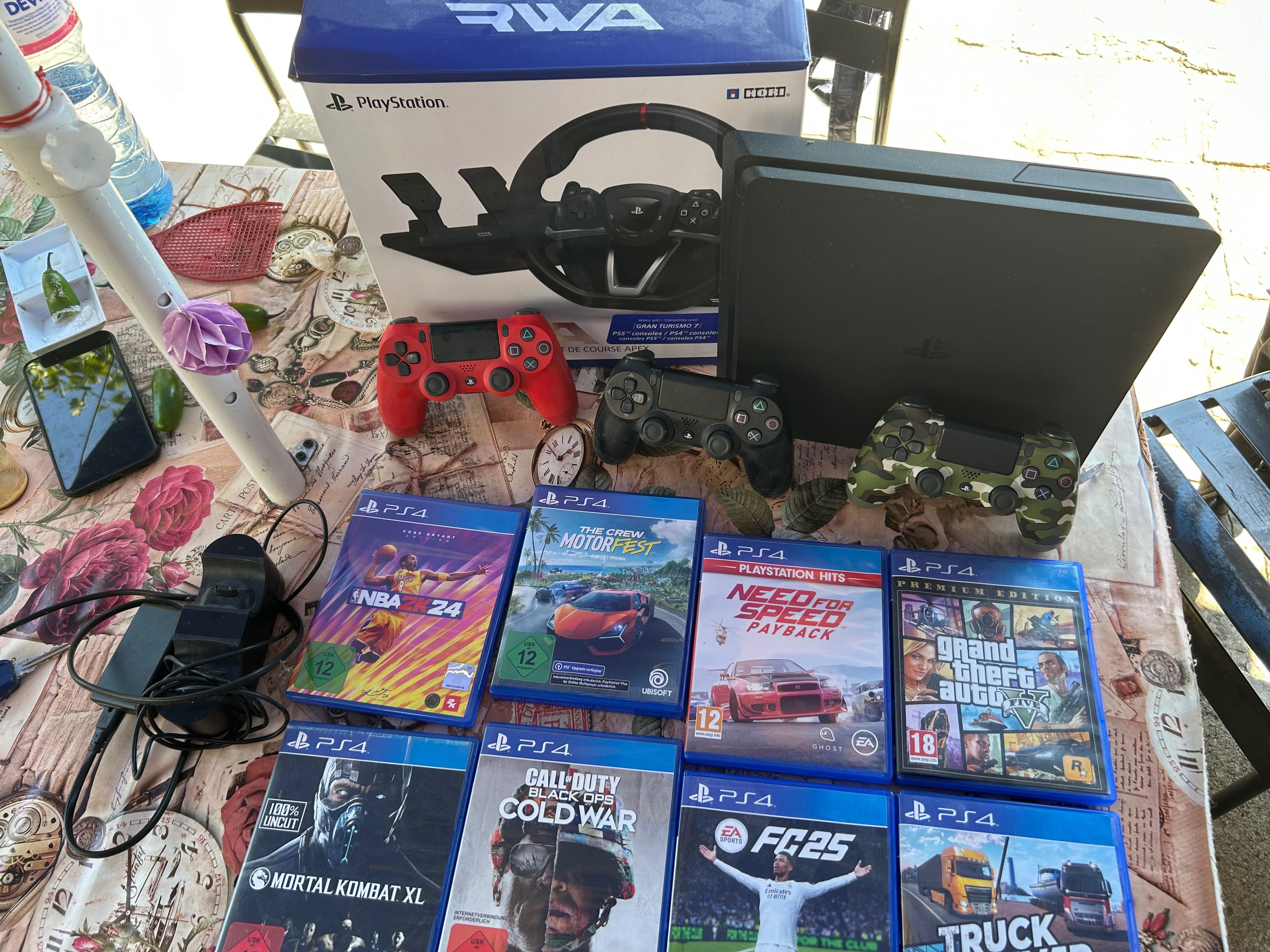 Ps 4 + цял сетъп и Fortnite акаунт