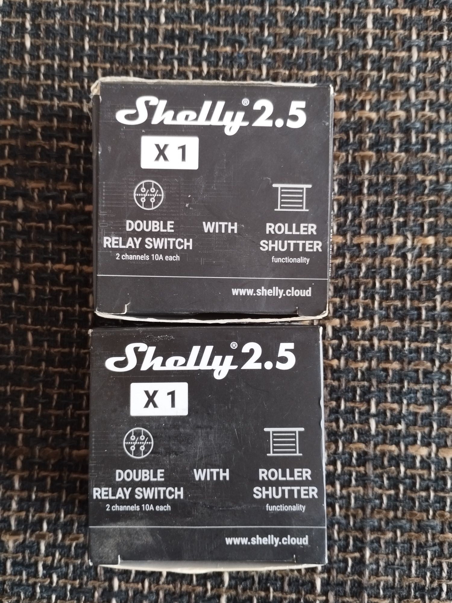 Shelly 2.5  double relay switch