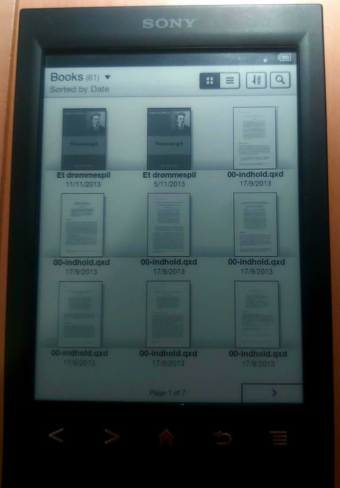E-Book Sony Reader Wi-Fi (Model PRS-T2)