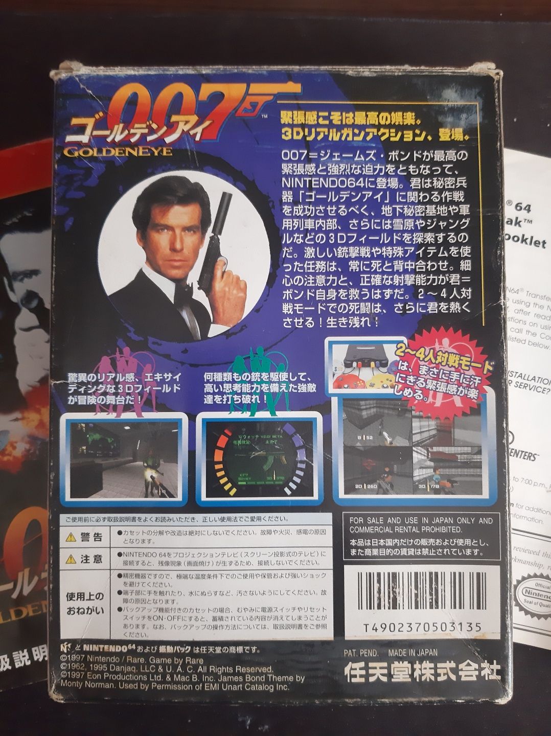 Goldeneye 007 Nintendo 64 N64 NTSC