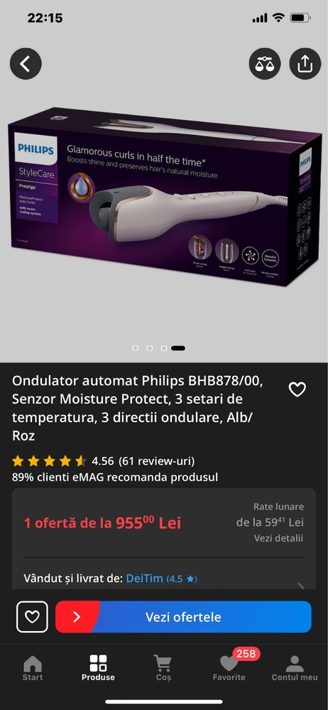 Philips curler  ondulator