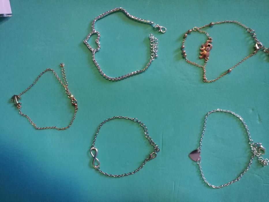 Bratari picior suflate cu aur