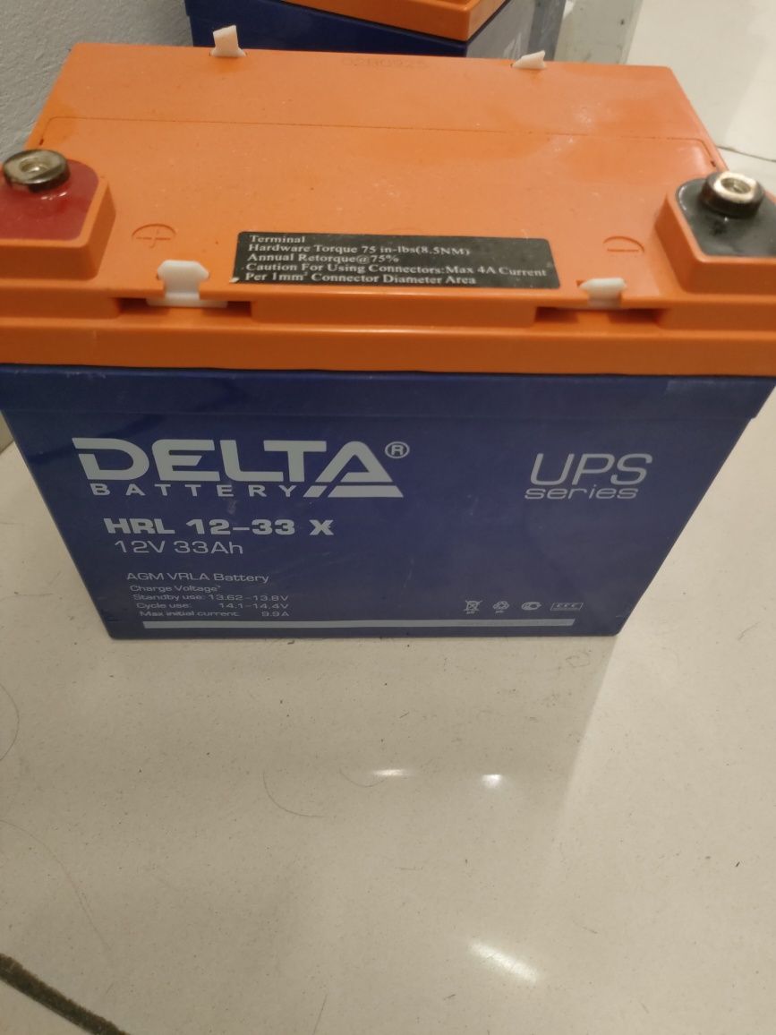 Аккумуляторы Delta HRL 12-33 (12V / 33Ah)