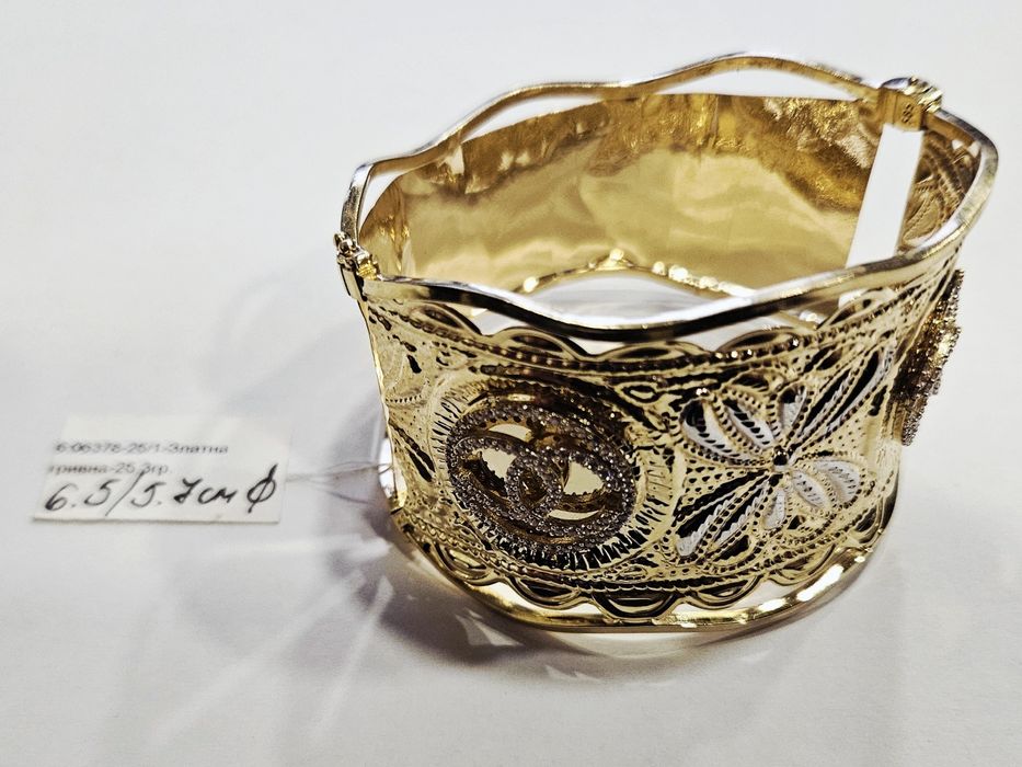 Златна гривна 25.3гр 06378-25