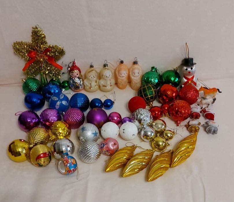 Продам  ёлочные игрушки. Всё 4000. Есть 5 из СССР