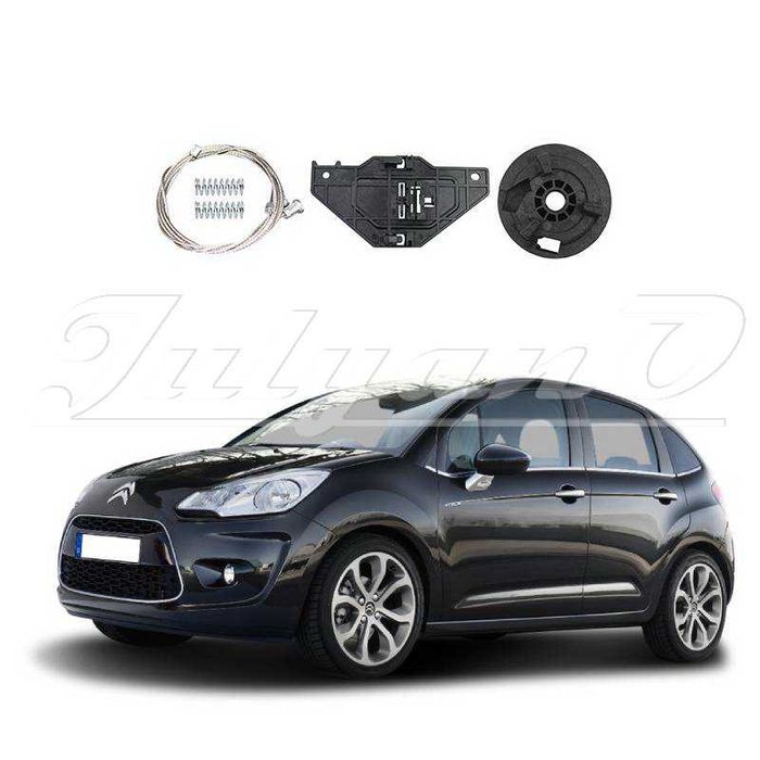 Рем. комплект за ел. машинка за стъкло за CITROEN C3 MK2