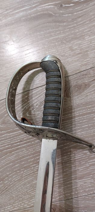 Sabie Germania Rară pentru Ofițeri de  Cavalerie -" Hessian " M1884
