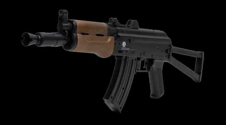 Pusca airsoft de asalt Kalashnikov AKS-74U ABS - armare manuala(arc)