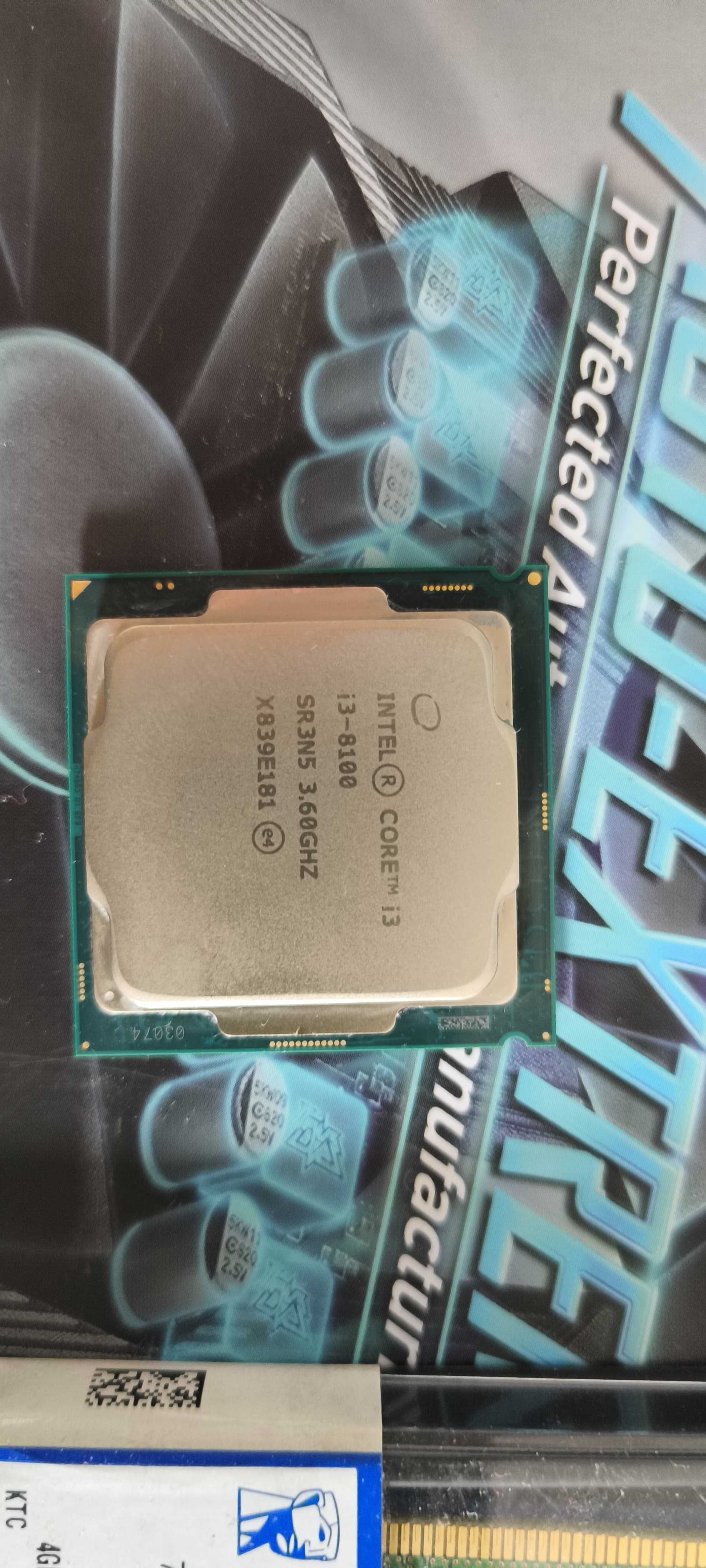 Combinație completă I3 8100, RX 460 4gb oc, ram 8GB