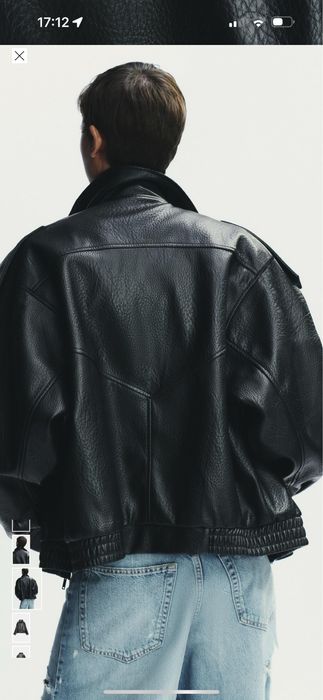 Vand geaca imitatie de piele Zara