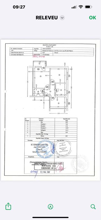 Apartament 3 camere de vanzare