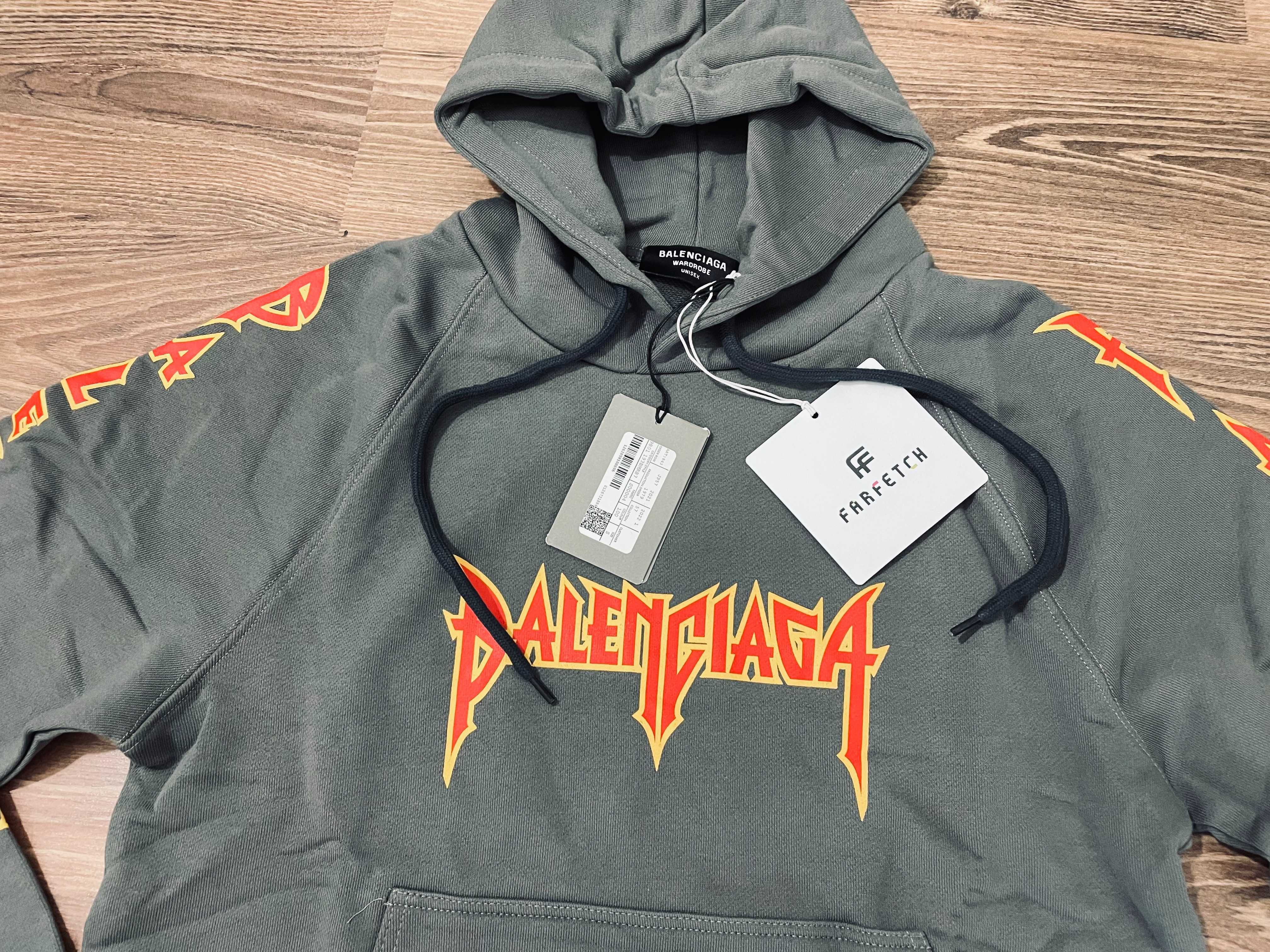 Мъжко Горнище BALENCIAGA Logo Суичър - S,M,L,XL,XXL