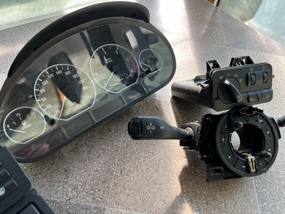 Radio Casetofon Business Original Bmw Seria 3 E46 Modul Panou Clima