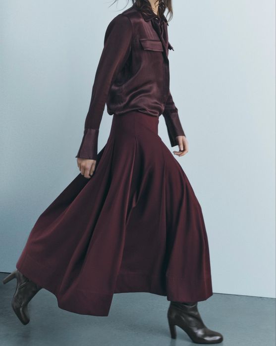 Юбка длинная Zara, с этикеткой