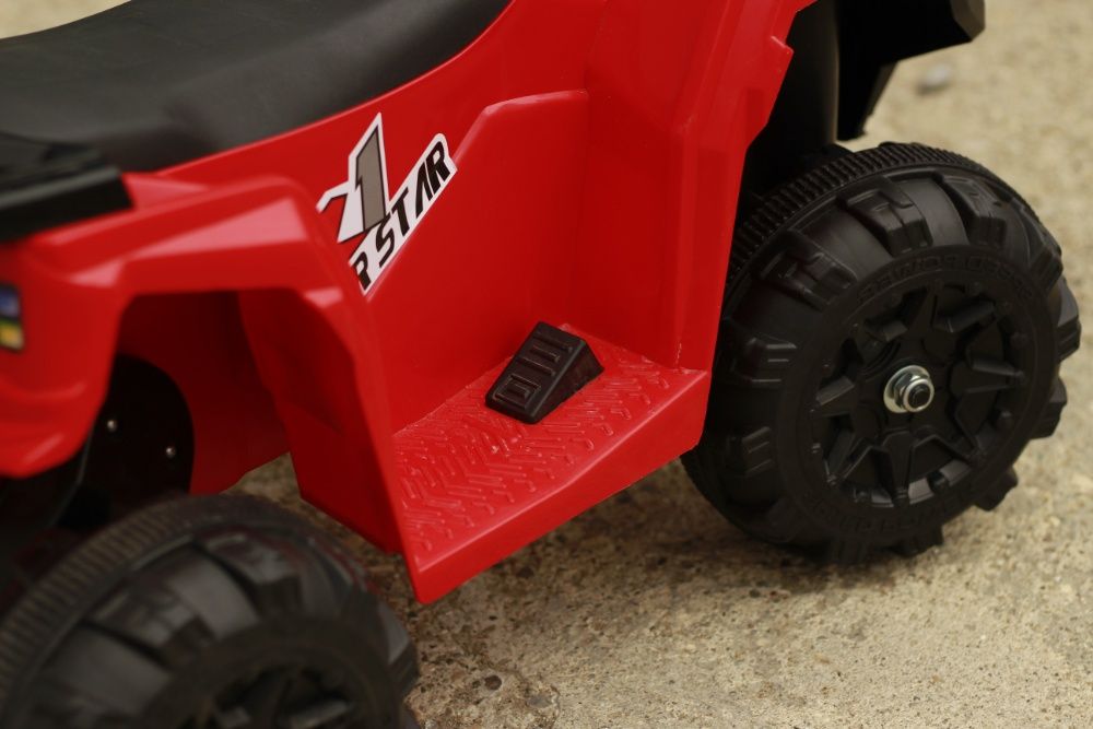 ATV electric pentru copii Panda BB3201 25W baterie 6V 4.5Ah #RED