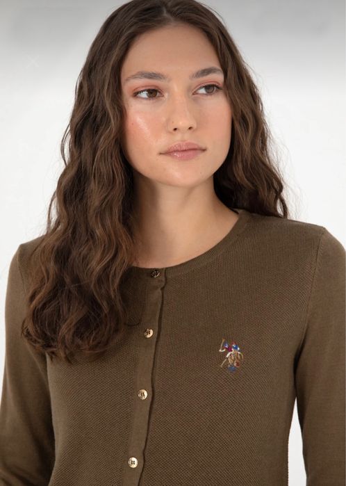 трикотажный кардиган, джемпер U.S. Polo Assn.