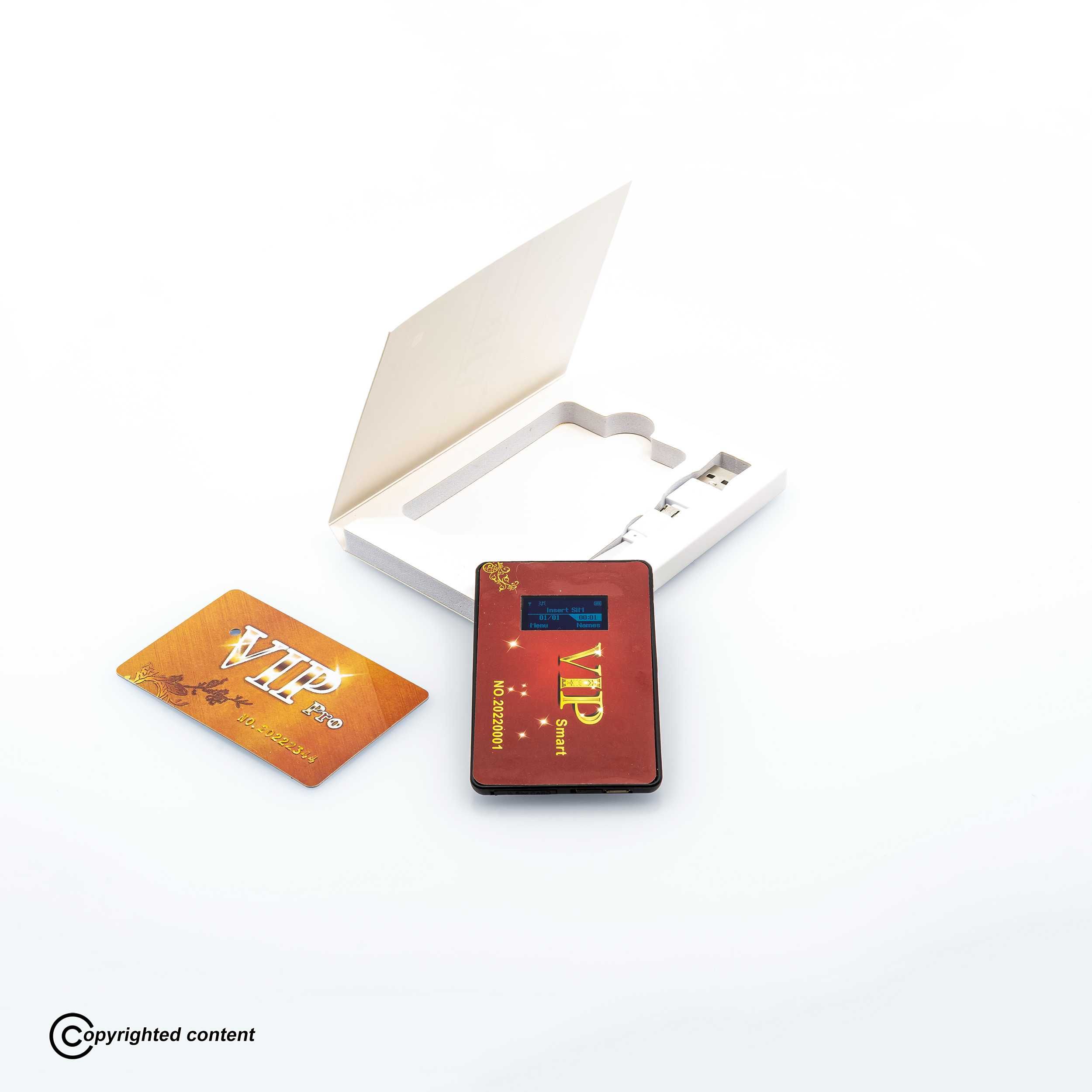 Card GSM cu Casca de Copiat  BONUS 6xBaterii 337