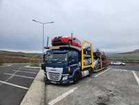 Transportor auto DAF CF 440 FT + Lohr 2008