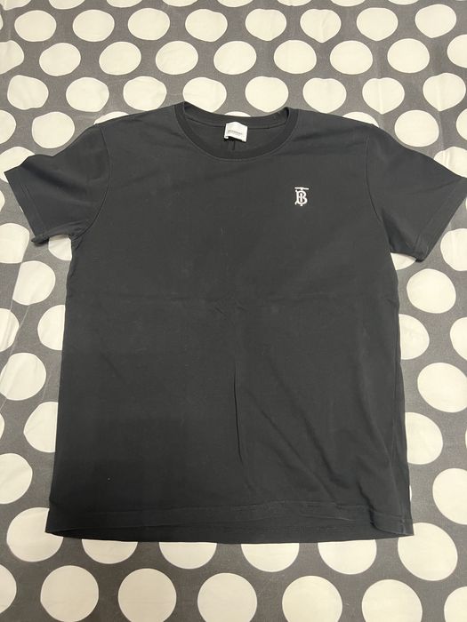 Tricou negru Burberry