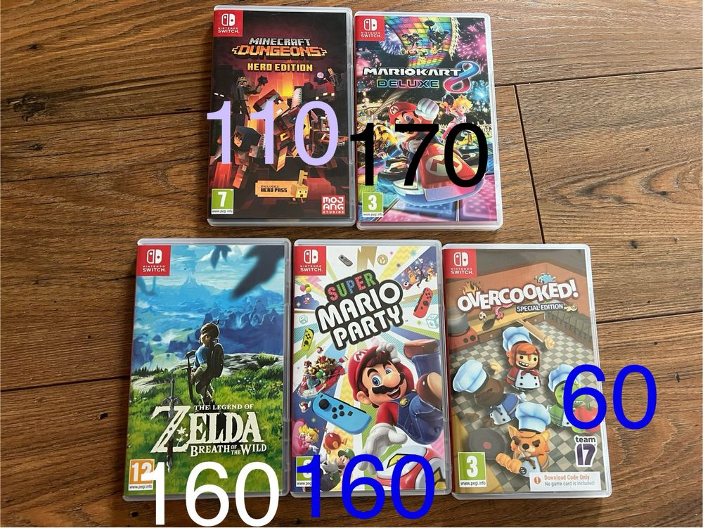 Jocuri Nintendo Switch Zelda Mario Party Mario Kart Minecraft Dungeons