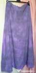 Fusta maxi subtire in degrade gri, lila