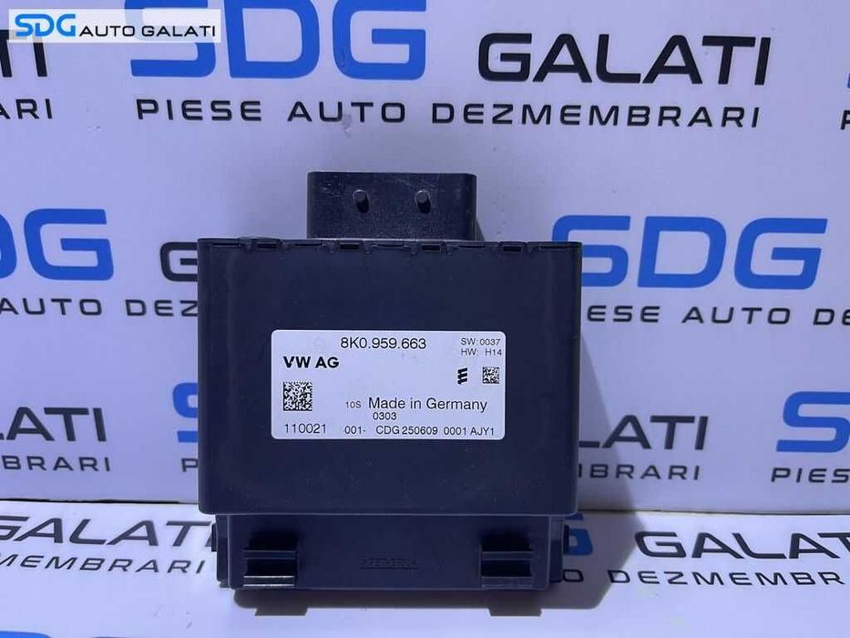 Unitate Modul Calculator Stabilizator Tensiune Voltaj Audi A6 C7 2011 - 2014 Cod 8K0959663 [L3296]
