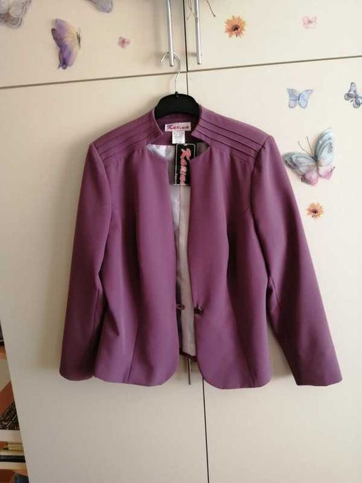 Sacou nou culoarea mov
