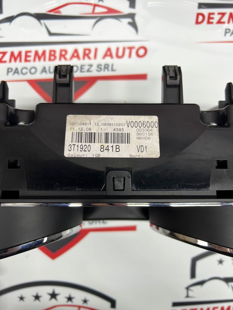 Ceasuri Bord/Afisaj/ Cluster Skoda Superb 2 2009-2015