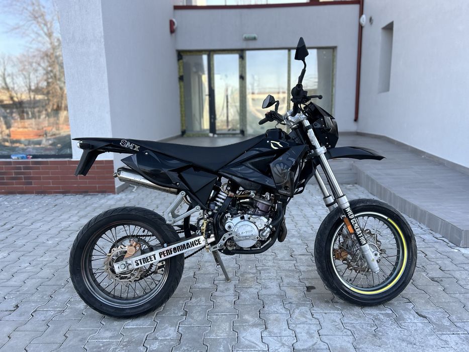CPI SM SMX50 SUPERMOTO 13000km in stare perfecta CATEGORIA AM kit 80cc